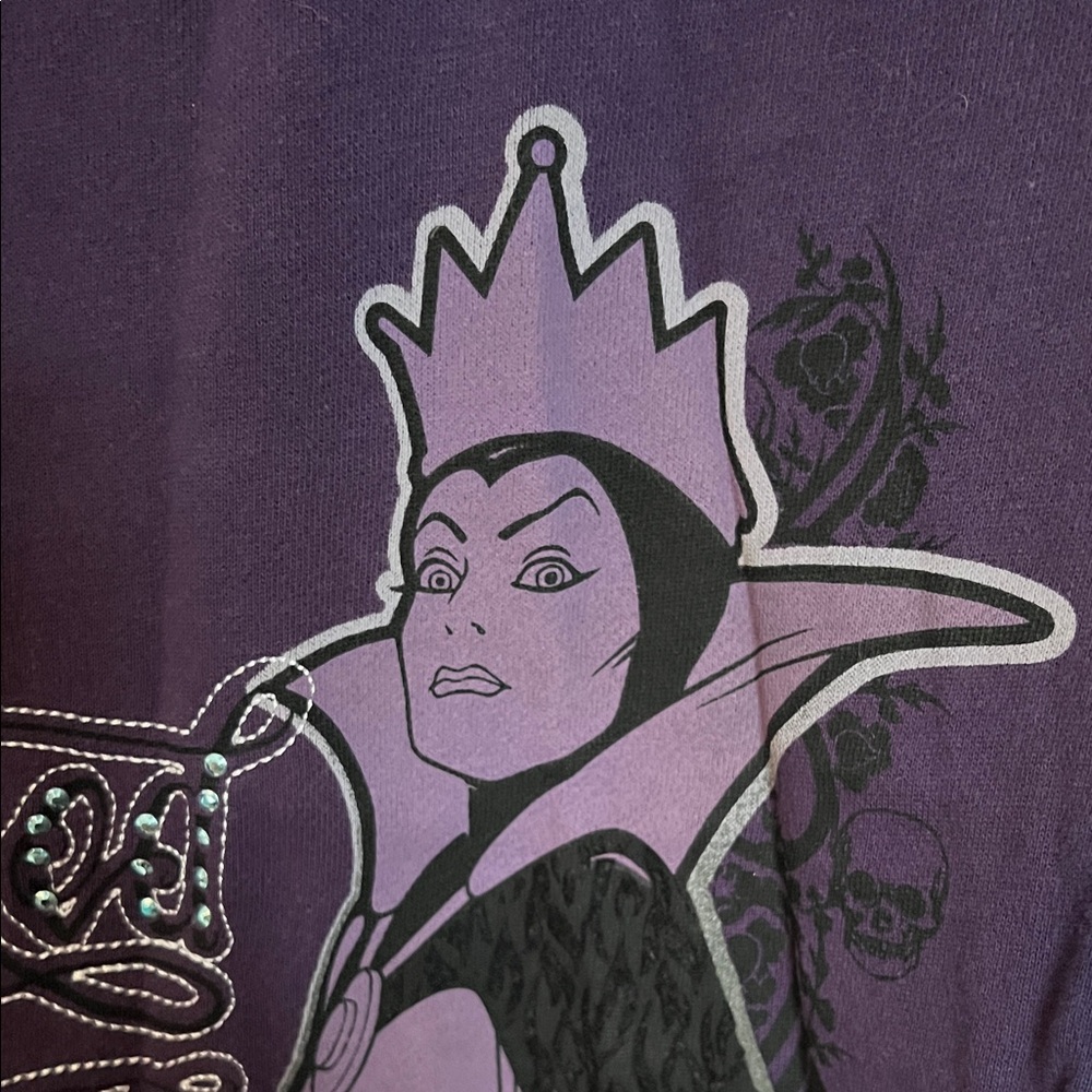 Purple Wicked Princess Hoodie with Embellished Design - Picture 8 of 11